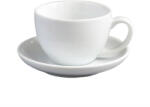 Ancap Open Cappuccino 180ml csésze+tányér -fehér