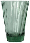 Loveramics Urban Glass 360ml Twisted Café Latte Glass-Zöld