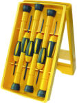  Műszerész csavarhúzó készlet 6 darabos (1, 4mm, 2, 0mm, 2, 4mm, 3, 0mm, PH0, PH1)