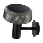 Ecolight Napelemes homlokzati kültéri LED fali kerti lámpa 2w1 2.5W 200lm 4000K semleges fehér 120° fekete IP44 alkonyérzékelővel SOE-16BD Ecolight (ECOSOL1130)
