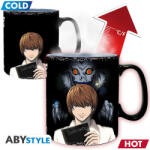 ABYstyle Death Note hőre változó bögre 460 ml Kira & L
