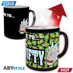 ABYstyle RICK AND MORTY hőre változó bögre 320ml Get Schwifty