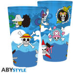 ABYstyle One Piece nagy pohár 400ml Skulls boksz