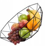 EdiBazzar Univerzális Zöldség- és Gyümölcskosár Loft Stílus Dekoratív Geometria Rendszerező (Niska Geometryczna Misa Na Przekąski Owoce)