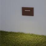 Nova Luce Spot incastrabil exterior LED 3000K, IP65 RECTO corten (NVL-9035113)