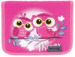 PULSE Несесер Pink Owl, розов - moliv