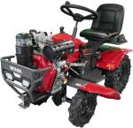 Weima Mini tractor Weima WMZ01B 4x4 12CP Diesel 456cc pornire electrica 3+1 viteze latime lucru 105 cm freze roti metalice (WMTRZ01B12) - agropro