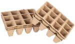 VERTO Ghivece mici de turba (3x4 gauri) 16 x 12 x 4, 5 cm, 5 unitati VERTO 15G465 (15G465)