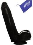 BOSS Penis Dildo Push Black 6.3 inch with Suction Cup