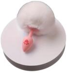 EasyToys Fluffy Bunny - kis méretű anális plug puha nyuszifarokkal