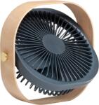 Printworks Ventilator de masă Fantastic bleumarin cu cadru din lemn (PW00823) Ventilator