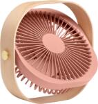 Printworks Ventilator de masă Fantastic roz cu cadru din lemn (PW00822) Ventilator