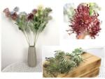 Diabolo Virág, fokhagyma jellegű, 5 virágfej, 6 cm szár, 75 cm hosszú, 5 db LTI-160 (NA FLORET DODATEK FLORYSTYCZNY LISTKI LIŚCIE)