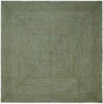 vidaXL Covoare de zona Patrat Verde masliniu 300 x 300 cm Iuta GartenMobel Dekor (42010465) Covor