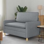 vidaXL Canapea Gri deschis 126 x 81 x 87, 5 cm GartenMobel Dekor (42028789) Canapea