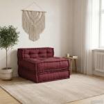 vidaXL Unitatea de sofa modulara maro 70x70x54 material GartenMobel Dekor (4019030)