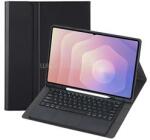 Gigapack Samsung Tab S11 Ultra 5G / Tab S11 Ultra WIFI GIGAPACK Tok álló, bőr hatású FLIP, ceruza tartó, FEKETE (GP-183193) (GP-183193)