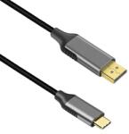 DeTech Кабел DeTech USB-C Thunderbolt 3 -DP 1.8m 4K 60Hz (18397)