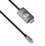 DeTech Кабел DeTech USB-C - HDMI 2.0m 4K 30Hz (18393)