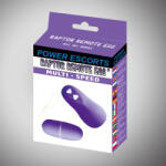 Power Escorts Raptor Vibrációs tojás Távirányítós 36 programos Fiolet púderlila
