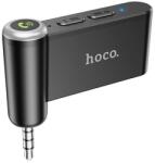 HOCO E58 bluetooth адаптер, 3, 5 мм жак конектор, v5.0, ЧЕРЕН (E58) Радиостанции