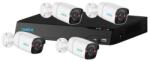 Reolink Sistem supraveghere IP exterior Reolink NVS8-5MB4, 4 camere, 5 MP, IR 30 m, 2.8 mm, microfon si difuzor, detectie om/vehicul, HDD 2 TB (PS2KB02-8)