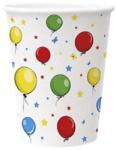 JUNIOR Хартиена чаша за еднократна употреба JUNIOR с шарка на балон 2, 5 dl 10 бр PC8000100 (PC8000100)
