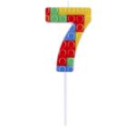 JUNIOR Свещ за торта JUNIOR Lego модел 7-p 10, 5 cm