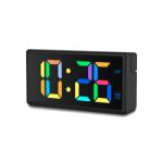 Hama 00222208 IBIZA USB черен цифров будилник (00222208) Будилник