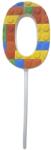 JUNIOR Свещ за торта JUNIOR Lego модел 0-p 10, 5 cm
