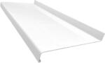 38 cm-es extrudált alumínium párkány fehér színben (GSA25/380)