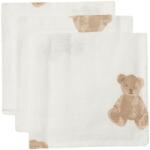Jollein Муселинови кърпи Jollein - Teddy Bear, 31 x 31 cm, 3 броя (537-848-66095) - ozone