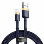Baseus Cablu Date si Incarcare Baseus USB-A - Lightning Cafule 18W 2m Bleumarin