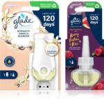 Glade Electric scented oil Romantic Vanilla Blossom + Berry Festive Kiss ambalaj economic 3 buc