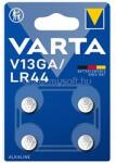 VARTA gombelem V13GA, alkáli, 4db/csomag (VARTA_4276101404) (VARTA_4276101404)
