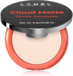 LAMEL Cloud Matte Powder Foundation mattító púderes make-up árnyalat 01 Fair Ivory 8 g