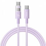 Baseus Cablu Date si Incarcare Baseus USB-C - USB-C Display 2 100W 1m Mov