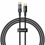 Baseus Cablu Date si Incarcare Baseus USB-C - USB-C Explorer 100W 1m Negru