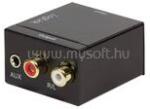 LogiLink Koaxiális és Toslink átalakító analóggá bal/jobb és 3, 5 mm-es jack audio konverter (LOGILINK_CA0101) (LOGILINK_CA0101)