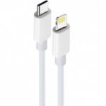 Maxlife Cablu Date si Incarcare Maxlife USB-C - Lightning MXUC-05 20W 1m Alb