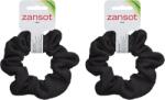 ZANSOT Scrunchie, 2 db, fekete