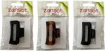 ZANSOT Hajcsipesz Oval Classic Medium 6 cm, 3 darab, fényes + matt + teknősbéka (3080)