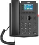 Fanvil Telefon Fix IP Profesional FANVIL X303-2 Ecran Color 2.4Inch 4 Conturi SIP Negru (PV426500)
