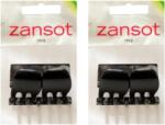 ZANSOT Tress hajcsat, 2, 2 cm, matt fekete (4906)