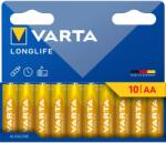 VARTA Longlife ceruza elem (AA) alkáli 10db/csomag 04106101761 (04106101761)