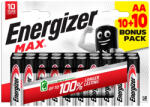 Energizer Max LR6 alkáli elem, 20 db (437864)