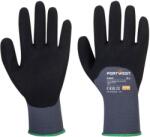 Portwest Manusi Dermiflex Ultra Portwest, gri/negru, marimea L A352G8RL