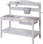 roba Cucina de joaca pentru copii roba Matschkuche, 88 cm, din lemn, gri (457003GAZU) Bucatarie copii