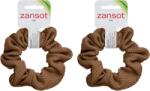 ZANSOT Scrunchie, 2 db, barna