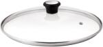 Tefal Capac de sticla Tefal 280975, 24 cm, cu ventil de abur, negru cu cupru (28097512)
